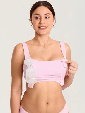 Natrelax Velcro All-in-One Nursing & Pumping Bra